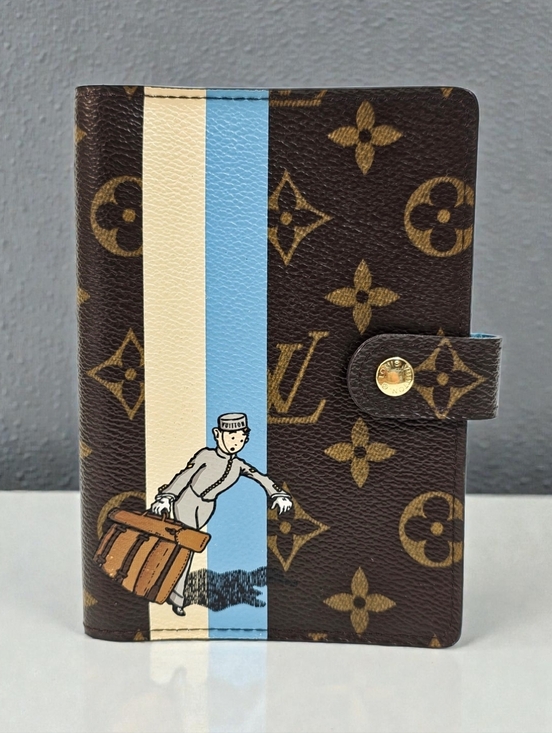 Louis Vuitton Handbags - Louis Vuitton Limited Edition Monogram Groom Agenda PM Blue